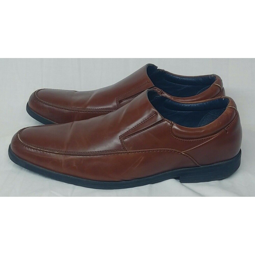 Docker Comfort Zone Dress Shoe Brown Size 13M Slip on Classic Loafers